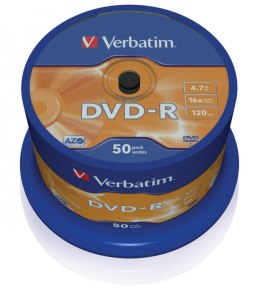 Płyty DVD-R Verbatim AZO (50szt)