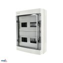 Rozdzielnica natynkowa hermetyczna IP65 ZACISKI 24N+24PE 2x12P