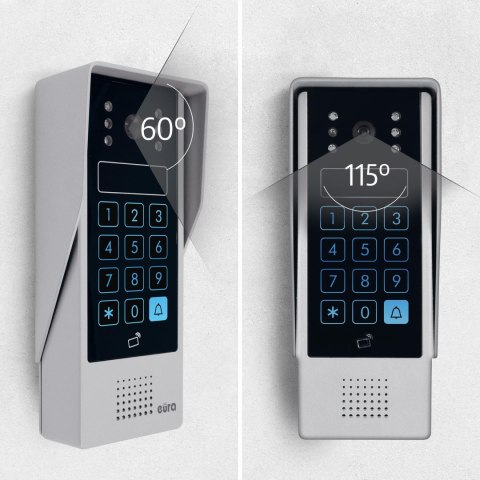 WIDEODOMOFON EURA VDP-90A3 DELTA + biały monitor TUYA