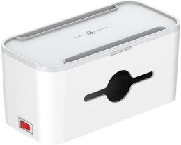 LISTWA ANTYPRZEPIĘCIOWA Z ZABEZPIECZENIEM Energizer 5x SCHUKO 2x USB-A 1x USB-C 2500W 10A KABEL 2M MAGNETIC