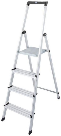 Drabina aluminiowa jednostronna Krause SOLIDY 1x4 126221