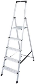 Drabina aluminiowa jednostronna Krause SOLIDY 1x5 126238