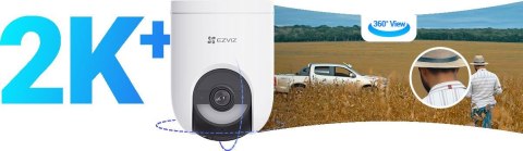 Kamera IP Ezviz HB8 Lite 4G Wi-Fi 4MP z Panelem Solarnym 5W