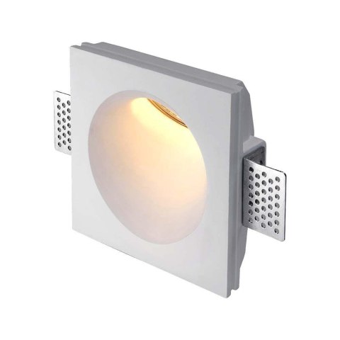Oprawa gipsowa V-TAC GU10 kinkiet ścienny okrągły 120x120 VT-11009 3 lata gwarancji
