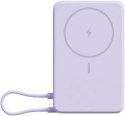 Powerbank Xiaomi Magnetic 10000mAh z podstawką fioletowy