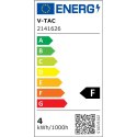 Żarówka LED V-TAC 3,7W CREE CHIP E27 kulka G45 VT-1830 4000K 320lm 6 lat gwarancji