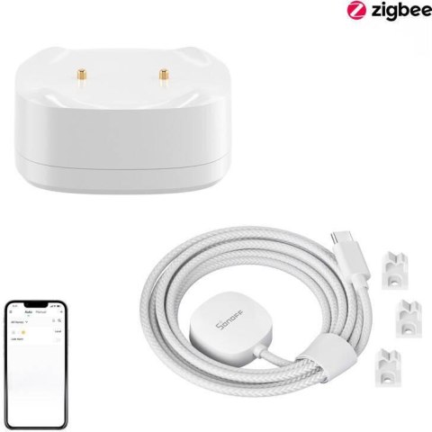 Czujnik zalania SONOFF SNZB-05P ZigBee + kabel WLDC200