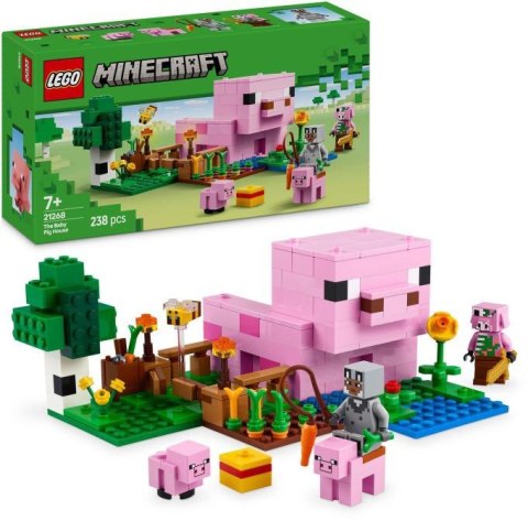 Klocki LEGO Minecraft 21268 - Dom prosiaczka