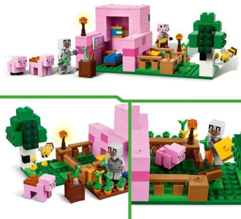 Klocki LEGO Minecraft 21268 - Dom prosiaczka