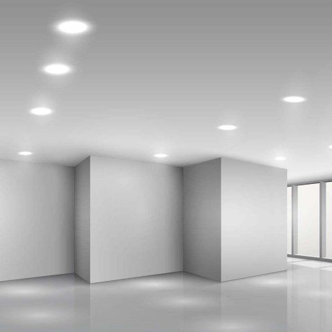 Panel LED V-TAC wpuszczany premium downlight 24W okrągły fi300 VT-61024 4000K 2640lm