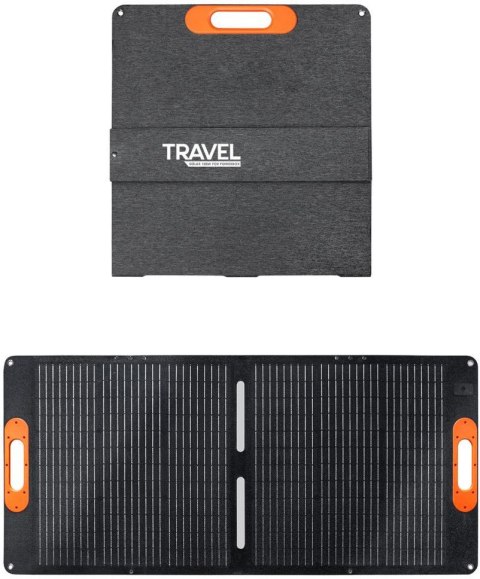 Przenośny panel solarny Volt Polska TRAVEL SOLAR 100 W (składany) do stacji TRAVEL POWERBOX