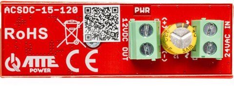 Przetwornica obniżająca napięcie 24VAC/12VDC ACSDC-15-120
