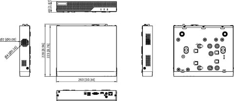 Rejestrator IP Hilook NVR-104MH-C(E) 4-kanałowy 8MPx