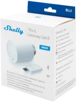 Shelly BLU TRV 3-pack 3 x BLU TRV + 1 x BLU Gateway Gen3