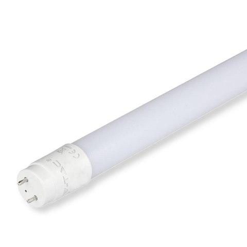 Tuba świetlówka LED T8 V-TAC 18W 120cm z starterem VT-1277 3000K 1850lm 3 lata gwarancji