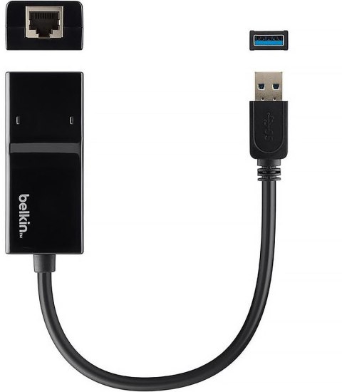 Adapter Belkin USB-A 3.0 na Gigabit Ethernet
