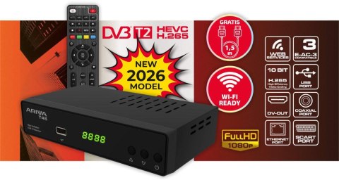 Dekoder DVB/T2 Ariva T45 HEVC/H.265