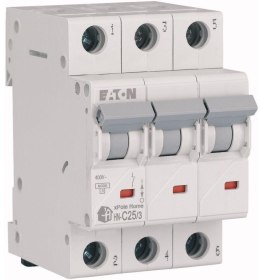 EATON WYŁĄCZNIK NADPRĄDOWY C 25A 3P 3M 6KA HN-C25/3