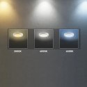 Panel natynkowy downlight V-TAC 18W LED CREE CHIP okrągły 215x30mm VT-60018CCT 3000K-4000K-6500K 1980lm 6 lat gwarancji