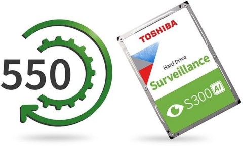 Dysk HDD Toshiba S300 AI 20TB MG11ACA20TE-V