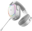 Słuchawki Rampage RETSU Słuchawki bezprzewodowe nauszne BT 2.4G RGB białe