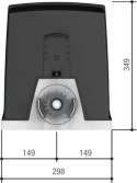 Zestaw CAME BXL ECO TOP do 400kg bram przesuwnych