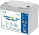 Akumulator LiFePO4 Volt Polska PRO SMART 12,8V 100 Ah (150A) BMS BLUETOOTH + MATA GRZEWCZA
