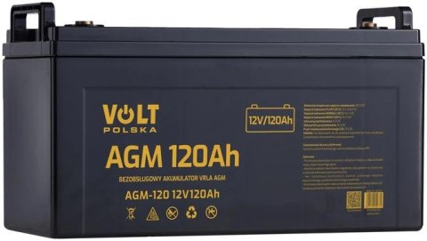 Akumulator Volt Polska AGM 120Ah