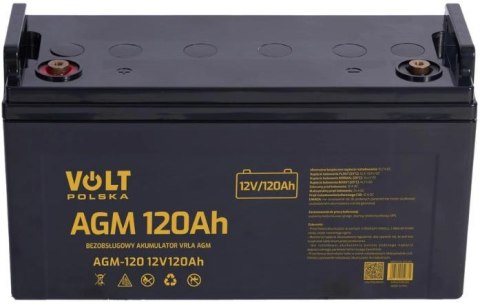 Akumulator Volt Polska AGM 120Ah