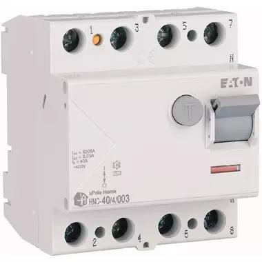 EATON WYŁĄCZNIK RÓŻNICOWOPRĄDOWY 40A 4P 4M 30MA AC 6KA
