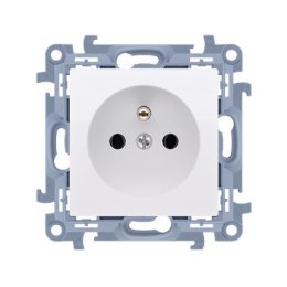 KONTAKT SIMON 10 MODUŁ BIAŁY GNIAZDO 1X Z/U ZACISKI ŚRUBOWE 16A 250V