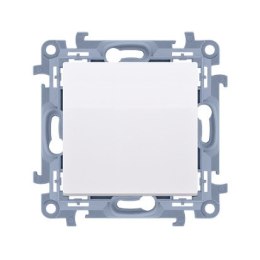 KONTAKT SIMON 10 MODUŁ BIAŁY ŁĄCZNIK KRZYŻOWY BEZ PIKTOGRAMU ZACISKI ŚRUBOWE 10AX 250V