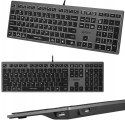 Klawiatura komputerowa A4tech FStyler FX60H White Backlit