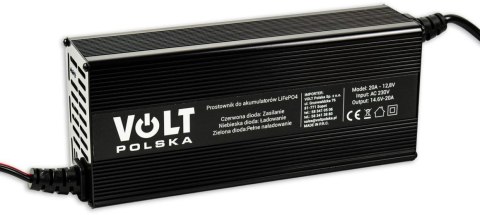 Prostownik Volt Polska do akumulatorów LiFePO4 12V 20A
