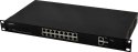 SWITCH POE PULSAR SF116 16-PORTÓW (16xPoE + 2xUPLINK/2xSFP UPLINK)