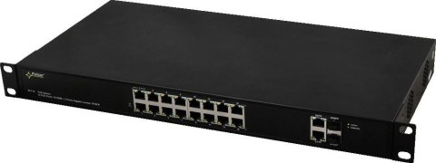 SWITCH POE PULSAR SF116 16-PORTÓW (16xPoE + 2xUPLINK/2xSFP UPLINK)