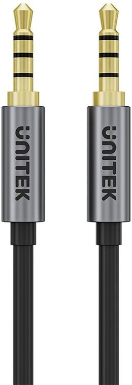 Unitek Adapter AUX 3,5 mm jack (męski-męski) 1m