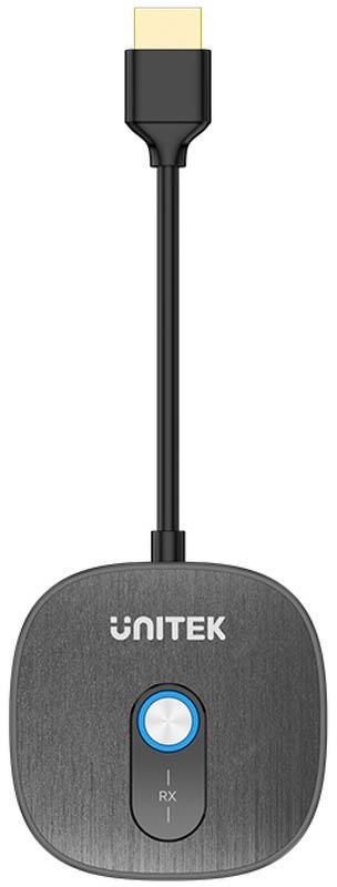 Unitek Dodatkowy odbiornik bezprzewodowy HDMI do nadajnika V1711A, czarny