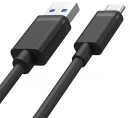 Unitek przewód USB-A - USB-C krótki 50cm Y-C481BK
