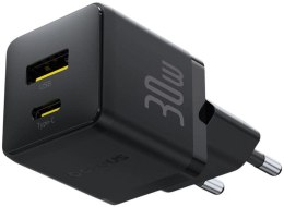 ŁADOWARKA SIECIOWA Baseus Palm P1011160A113-00 30W 1x USB-C 1x USB-A PD 3.0 QC 3.0 CZARNA