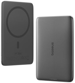 Powerbank Baseus PicoGo AM41 Ultra-Slim 5000 mAh 20 W PD 3.0 QC 3.0 czarny MagSafe + kabel USB-C