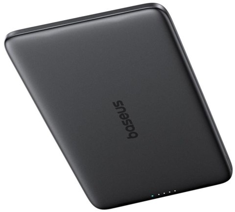Powerbank Baseus PicoGo AM41 Ultra-Slim 5000 mAh 20 W PD 3.0 QC 3.0 czarny MagSafe + kabel USB-C