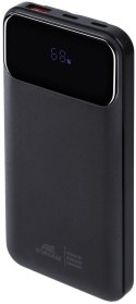 Powerbank Rivacase 10000mAh 22.5W PD 2x USB-C 1x USB-A VA2211 czarny + kabel USB-C i Lightning