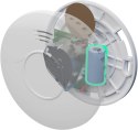 SAFEMI Czujnik dymu - Wbudowana bateria 10 lat, Gwarancja 5 lat SHS-10S