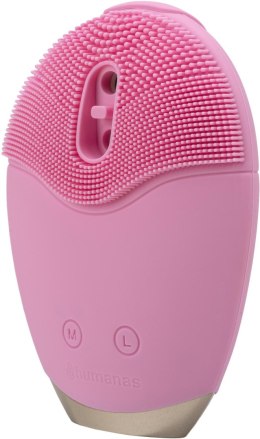 Szczoteczka soniczna do pielęgnacji twarzy Humanas Aura Foam - różowa