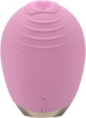 Szczoteczka soniczna do pielęgnacji twarzy Humanas Aura Foam - różowa