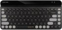 A4TECH Klawiatura komputerowa A4tech Fstyler FBK30 Blackcurrant Bluetooth
