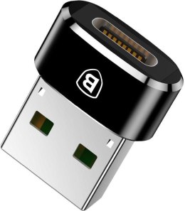 Adapter przejściówka OTG USB-C / USB-A Baseus Mini CAAOTG-01 czarna