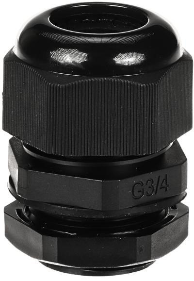 DŁAWNICA IZOLACYJNA G3/4-BLACK IP68 3/4 "