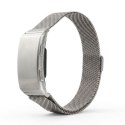 Inteligentny smartband Titmo Loop I-110 Bluetooth EKG HRV HR BP SPO2 IP68 srebrny